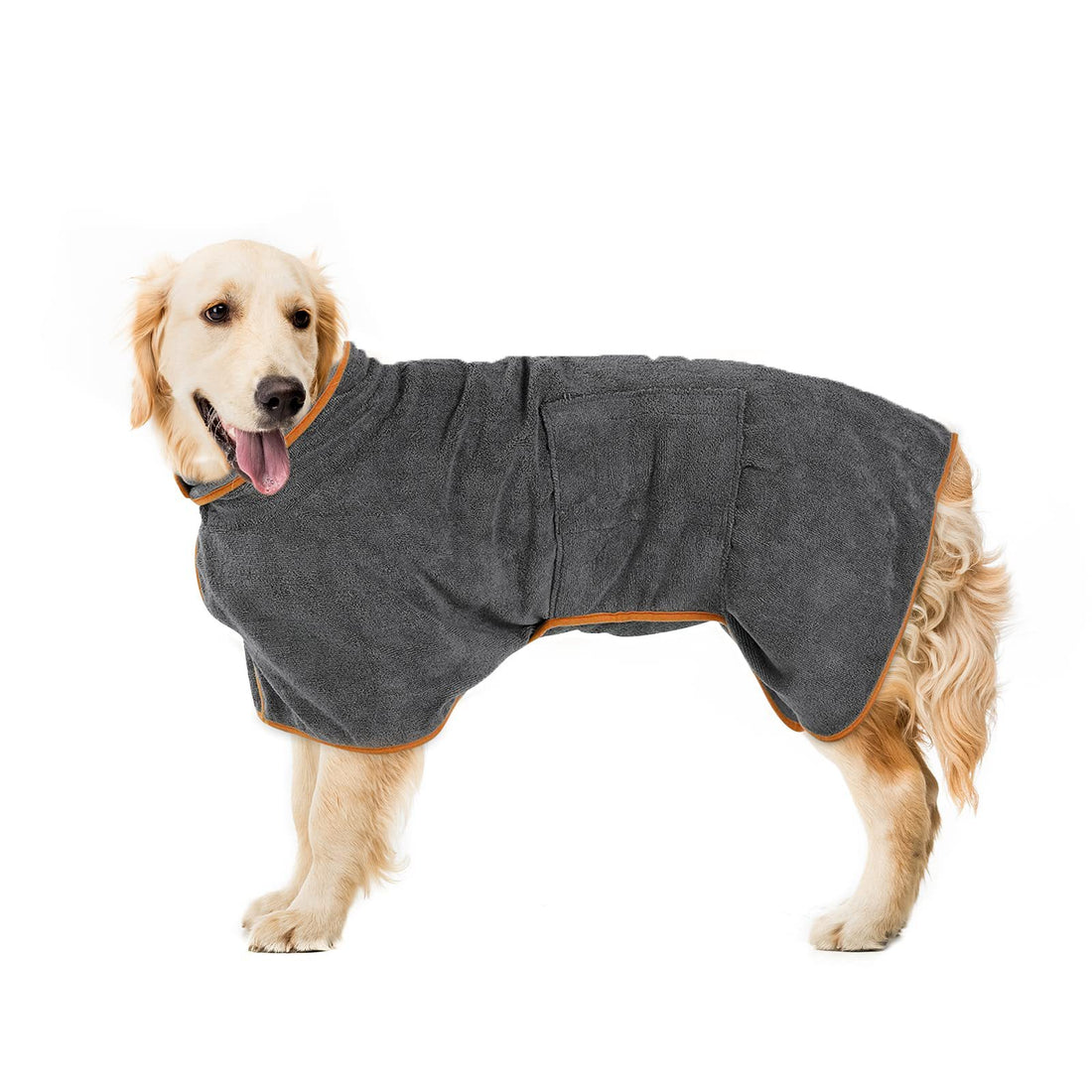 Pet Bath Robe Soft Absorbent Quick-Drying Towel