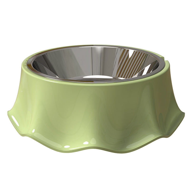 Stainless Steel Pet Bowl Non-Slip Food And Water Feeding Dish