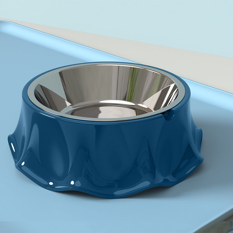 Stainless Steel Pet Bowl Non-Slip Food And Water Feeding Dish