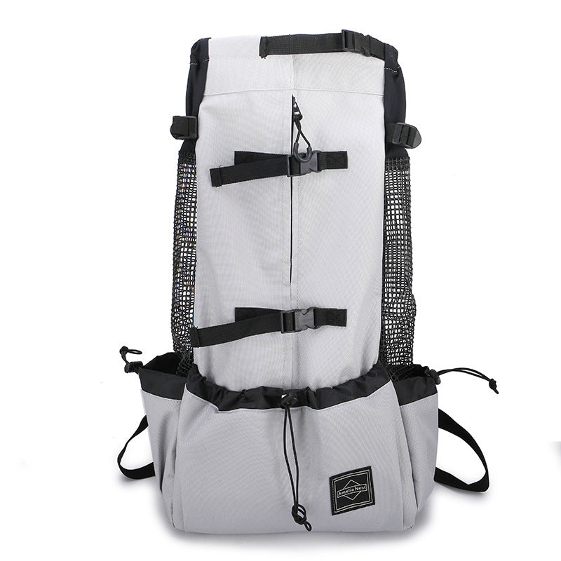 Double Shoulder Pet Carrier Backpack Portable Outdoor Travel Bag