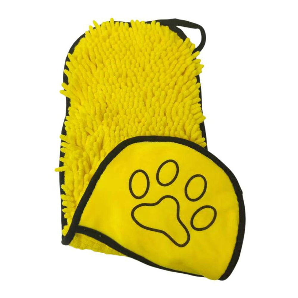 Quick-Absorbent Pet Bath Towel Soft Fast-Drying