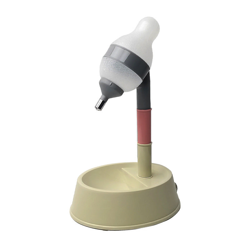 Adjustable Height Automatic Pet Water Dispenser With Stand Feeder Bowl