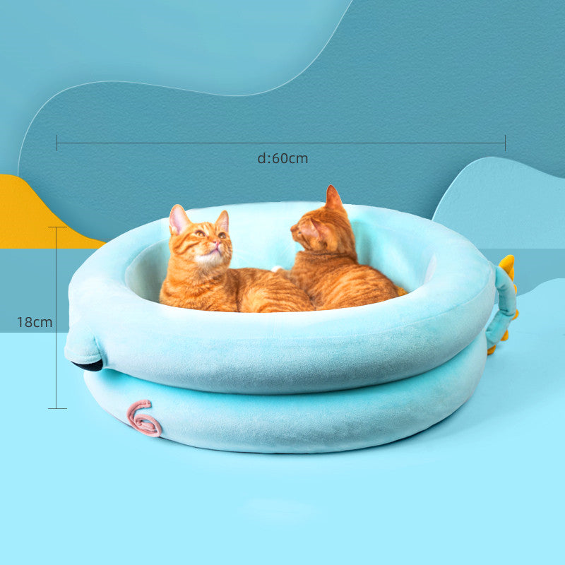 Winter Warm Pet Bed Comfortable Soft Kennel Design