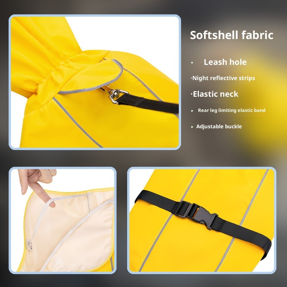 Waterproof Pet Raincoat Outdoor Protective Clothing For All Weather