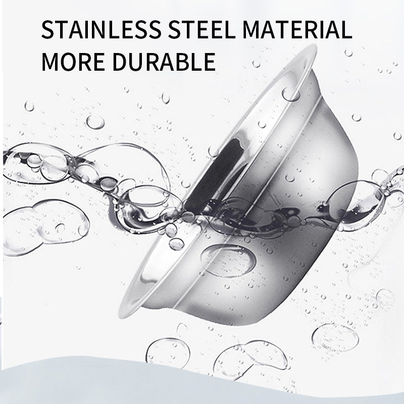 Stainless Steel Pet Bowl Non-Slip Food And Water Feeding Dish
