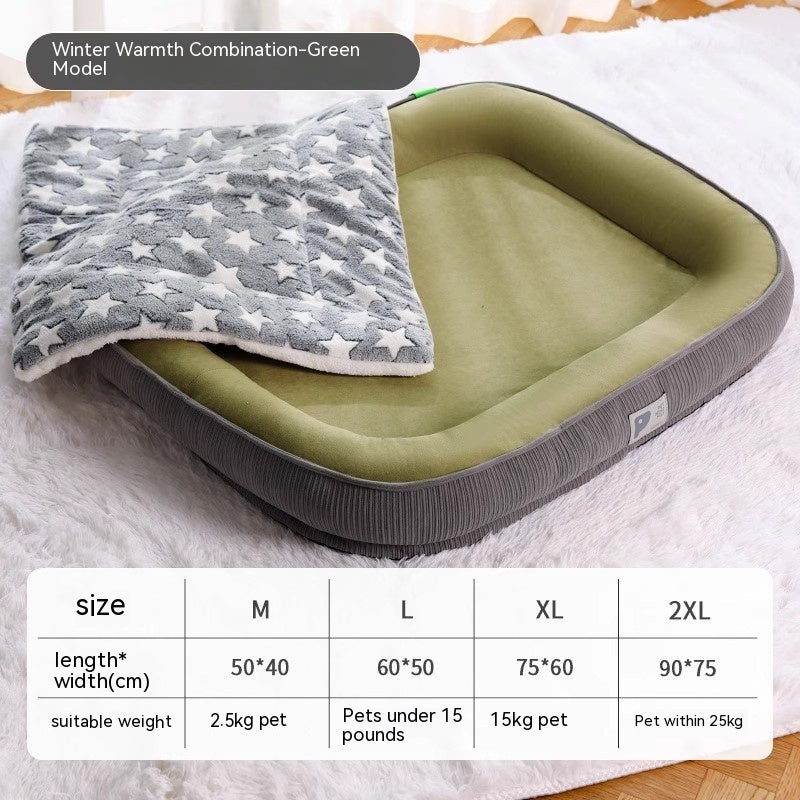 Home Winter Warm Pet Bed Soft Comfortable Sleeping Nest