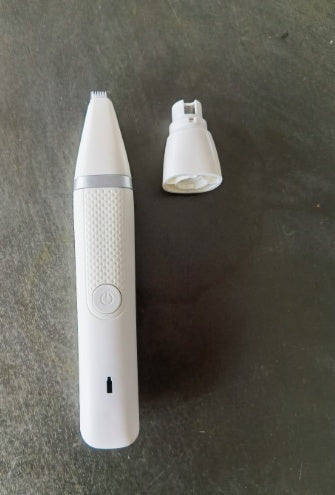 Dual-Purpose Pet Nail Polisher and Hair Trimmer Grooming Tool