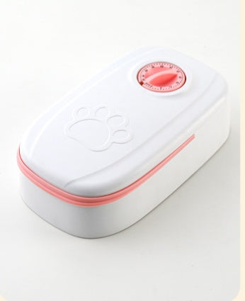Smart Automatic Pet Feeder With Timer Stainless Steel Bowl