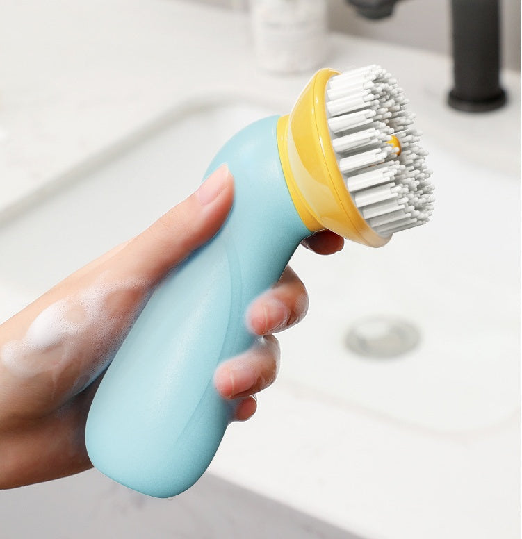 Handheld Pet Bath Brush Hair Cleaning Grooming Tool