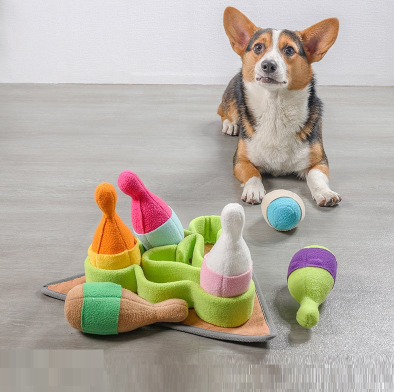 Interactive Pet Puzzle Toy For Food Play And Training