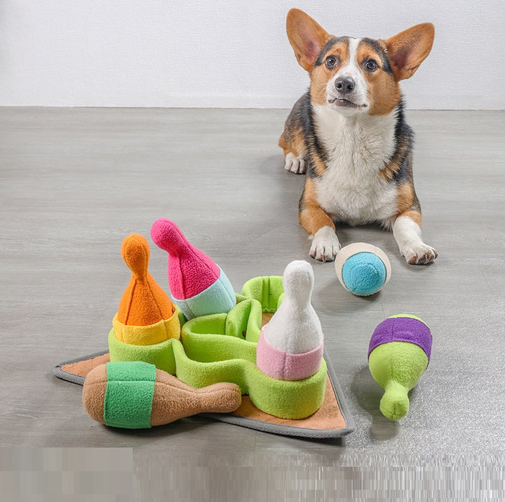 Interactive Pet Puzzle Toy For Food Play And Training