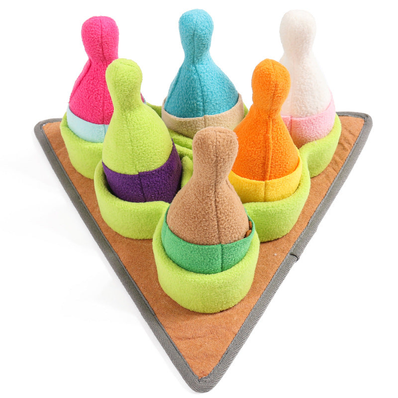 Interactive Pet Puzzle Toy For Food Play And Training