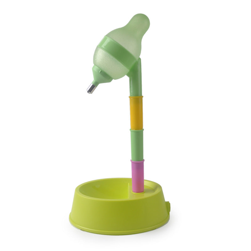 Adjustable Height Automatic Pet Water Dispenser With Stand Feeder Bowl