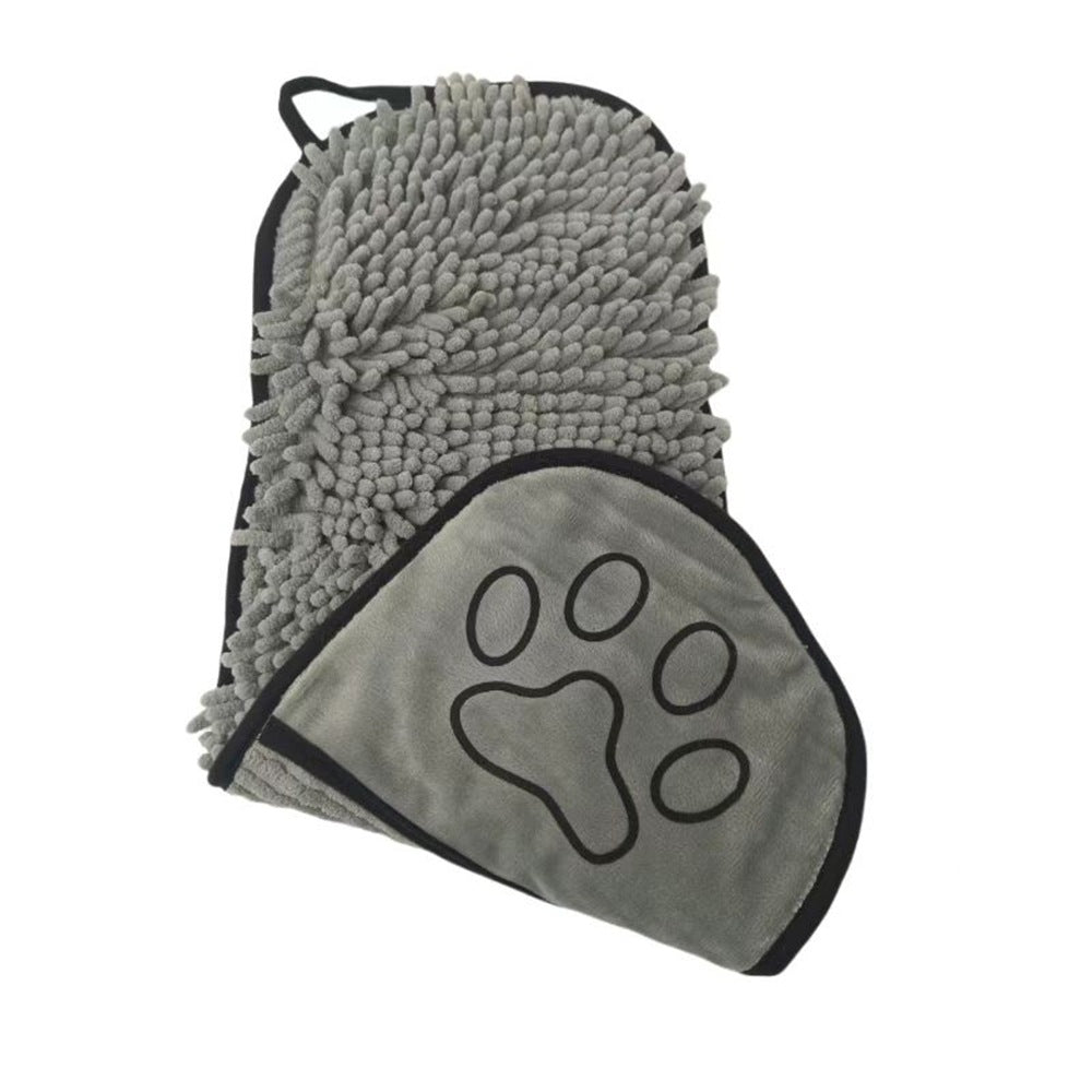 Quick-Absorbent Pet Bath Towel Soft Fast-Drying