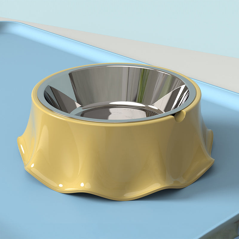 Stainless Steel Pet Bowl Non-Slip Food And Water Feeding Dish
