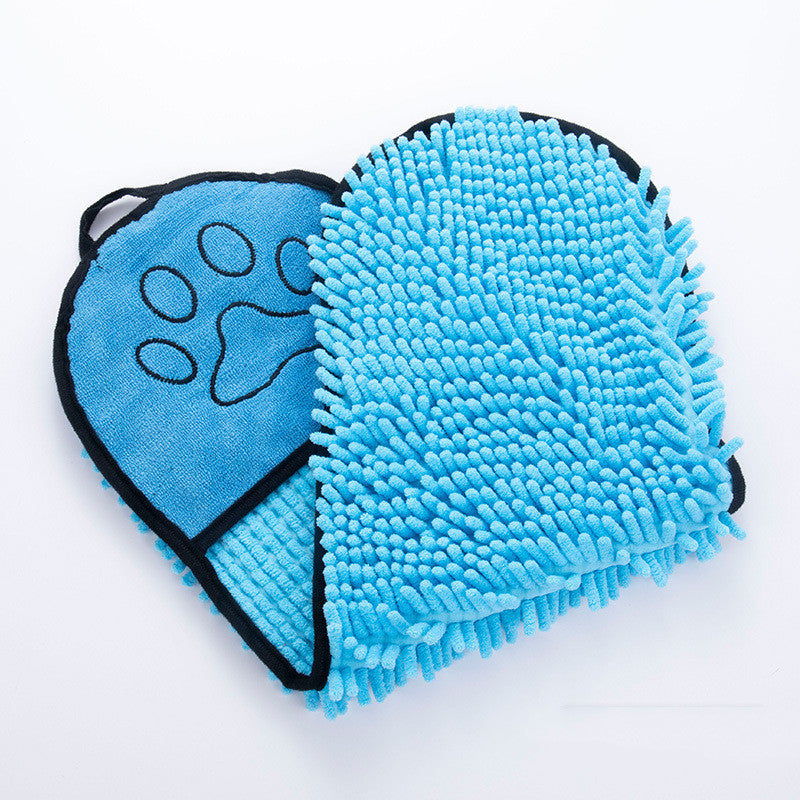 Super Absorbent Microfiber Pet Bath Towel Quick-Drying Robe