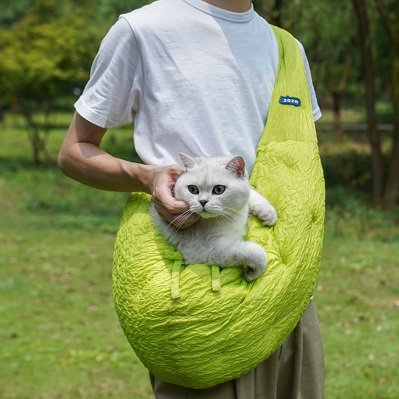 Portable Pet Carrier Bag Secure Warm Adjustable Shoulder Travel Design