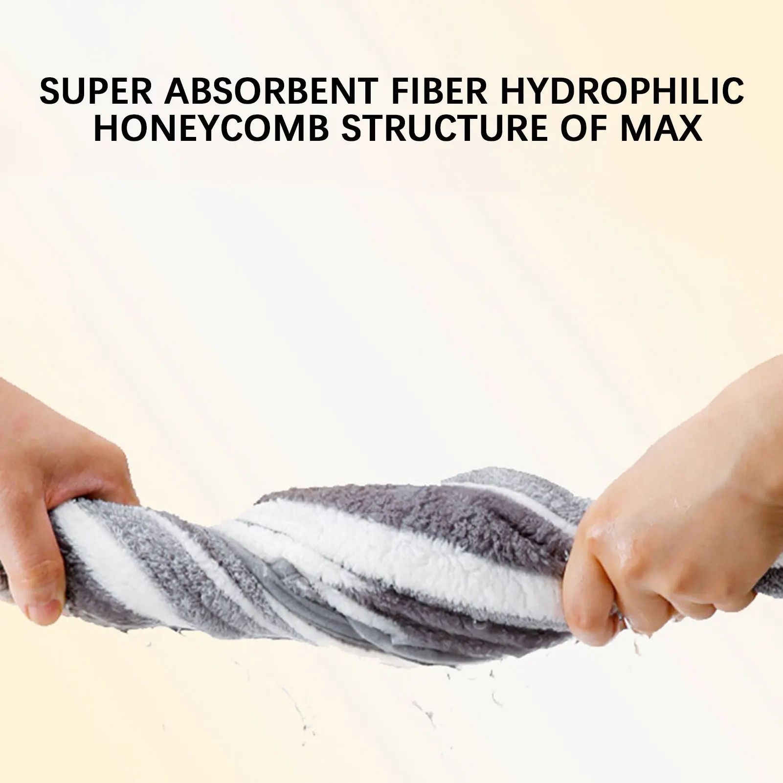 Ultra-Absorbent Pet Bath Towel Thick Soft Quick-Drying Robe