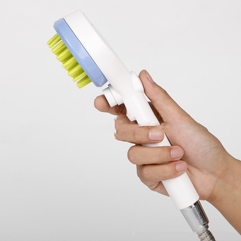 Pet Grooming Massage Comb and Bath Brush with Shower Head