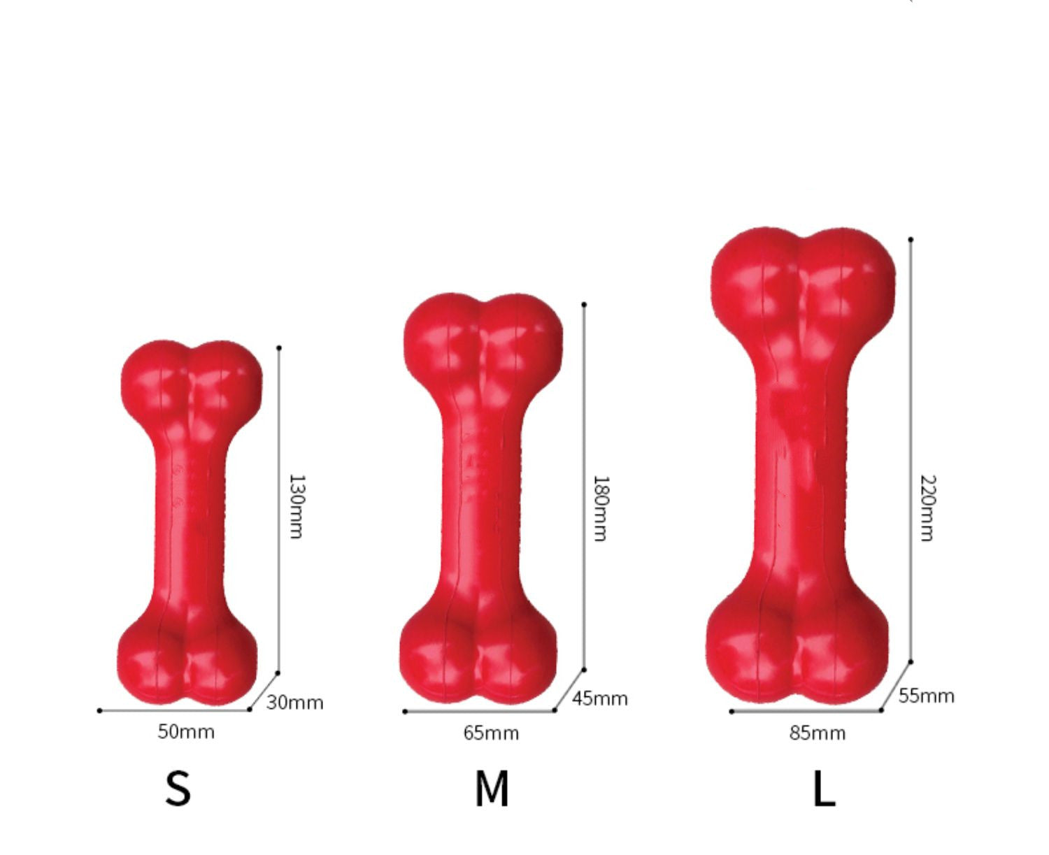 Bite Resistant Rubber Pet Toy For Teeth Grinding
