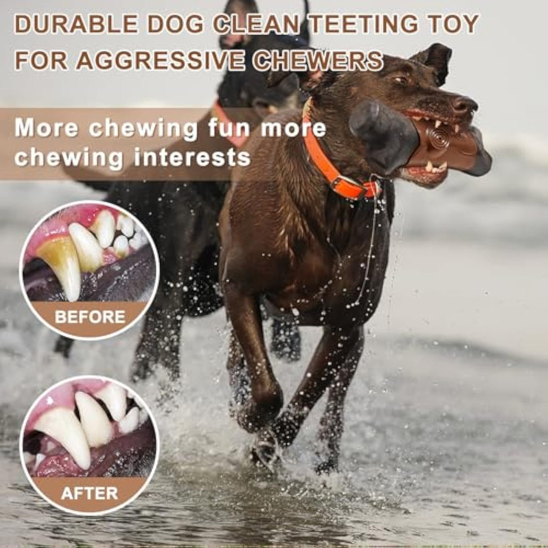 Tough Durable Pet Chew Toy For Aggressive Chewers