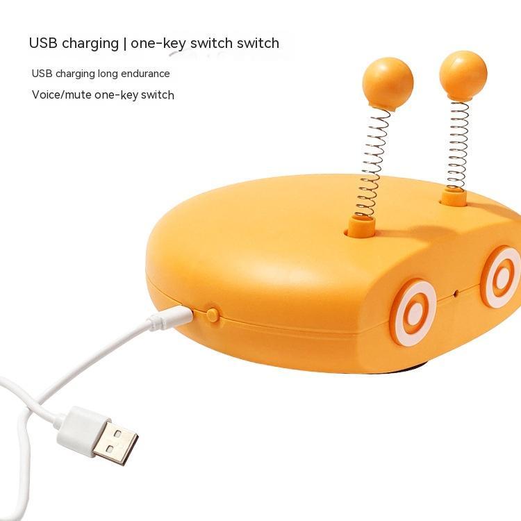 Rechargeable Smart Pet Laser Toy With Automatic Turntable